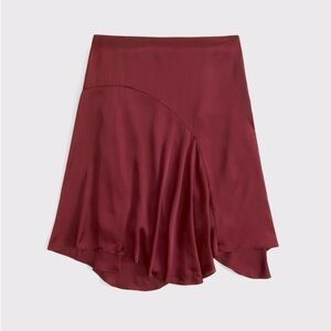 Abercrombie & fitch satin skirt